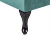 Right Hand Velvet Chaise Lounge with Storage Teal PESSAC_882032