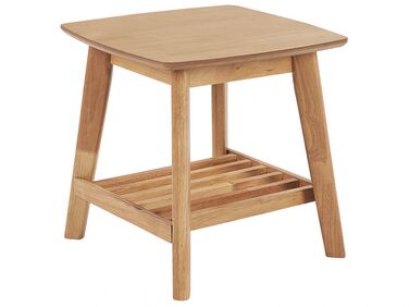 Tavolino legno chiaro 50 x 50 cm TULARE