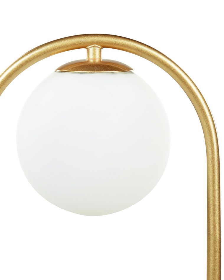 Casto vloerlamp, hoogte 150 cm, amber, glas/metaal