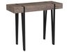 Konzolový stolík tmavé drevo/čierna ADENA_746988