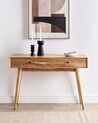 2 Drawer Acacia Wood Console Table Light FULTON_892056