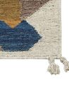 Alfombra kilim de lana rojo/azul/verde 80 x 150 cm ARZAKAN_858319