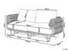2 Seater Rattan Sofa Natural DOLCEDO_796822