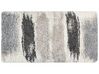 Koberec Shaggy 80 x 150 cm bílý/šedý MARTUNI_855010