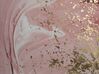 Prydnadskuddar 2 st abstrakt 45 x 45 cm rosa LANTANA_769503