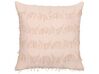 Set di 2 cuscini rosa salmone 45 x 45 cm AGASTACHE_838006