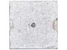 Sonnenschirmständer Granit / Edelstahl schwarz 45 x 45 cm CANZO_843589