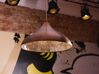 Lampada da soffitto moderna marrone rame ISKAR_673242