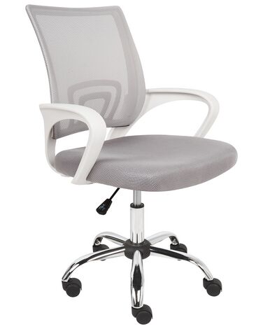Otočná kancelárska stolička sivá SOLID