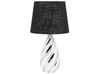 Lampada da tavolo nero/argento 65 cm VISELA_737176