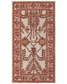 Vlněný koberec 80 x 150 cm oranžový/béžový ADILCEVAZ_836527