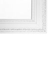 Specchio da parete in color bianco/argento 50 x 130 cm VERTOU_712815