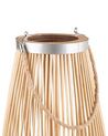 Wooden Candle Lantern 84 cm Natural TAHITI_734305
