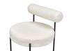 Boucle Accent Chair White ALPHA_884785