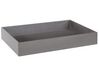 Estantería de cemento reforzado gris/madera clara 57 cm OLIENA_806282