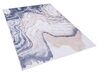 Vloerkleed polyester beige/blauw 140 x 200 cm GEBZE_716565