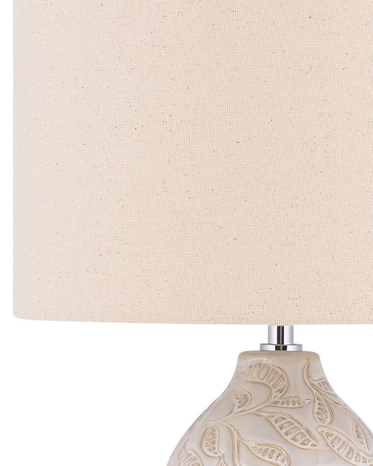 Lampe à poser vintage en porcelaine Reva