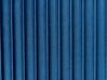 Sengebænk i bredriflet blå velour 118 x 40 cm PATERSON_860446