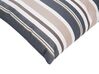 Set of 2 Outdoor Cushions 40 x 40 cm Blue and Beige KASTOS_771028