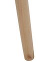 Soporte para maceta negro/madera clara ⌀ 33 cm AGROS_804777