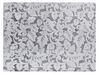 Coperta poliestere grigio chiaro 150 x 200 cm KOSI_842956