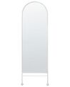 Metalowe lustro ścienne 45 x 145 cm białe JARNAGES_900652