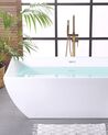Badewanne freistehend weiß eckig 170 x 80 cm CABRUNA_765212