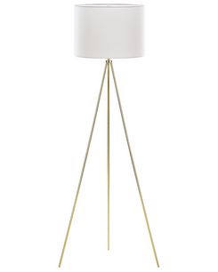 Lattiavalaisin metalli valkoinen/kulta VISTULA Lattiavalaisin metalli valkoinen/kulta VISTULA