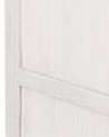 Wooden Folding 4 Panel Room Divider 170 x 163 cm White RIDANNA_874097