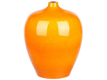 Vase à fleurs orange 37 cm TERRASA
