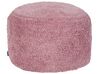 Cotton Pouffe 50 x 35 cm Pink KANDHKOT_908406