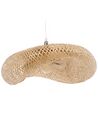 Bamboo Pendant Lamp Light Wood BOYNE Small_785405