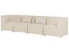 4-seters modulær sofa beige LEMVIG_875058