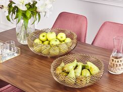 Koristekulho rauta kulta 2 kpl BALIUNG