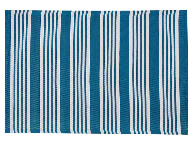Vonkajší koberec 120 x 180 cm modrý ELURU_716242