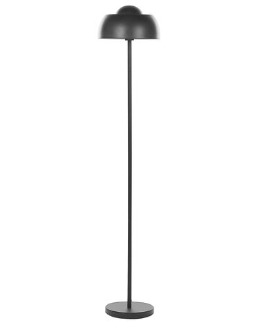 Fekete fém állólámpa 148 cm SENETTE