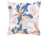 Set of 2 Outdoor Cushions Floral Pattern 45 x 45 cm Multicolour VEREZZI_882610