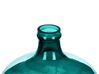 Bloemenvaas glas turquoise 39 cm ROTI_823683