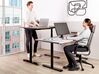 Electric Adjustable Standing Desk 180 x 80 cm Grey and Black DESTINAS_899723