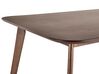 Jedálenský stôl 150 x 90 cm tmavé drevo EPHRATA_831993