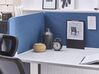 Schreibtischtrennwand blau 180 x 40 cm WALLY_800744