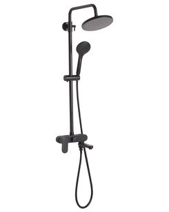 Suihkusetti sadesuihkulla musta GURARA Suihkusetti sadesuihkulla musta GURARA