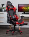 Cadeira gaming em pele sintética vermelha e preta VICTORY_855739