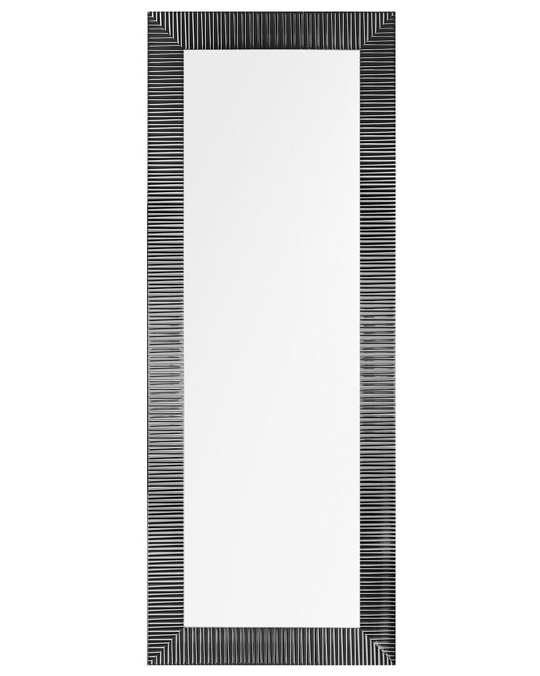 Wandspiegel schwarz rechteckig 50 x 130 cm DRAVEIL_801463