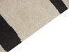 Vloerkleed polyester beige/zwart 160 x 230 cm KOLPUR_885701