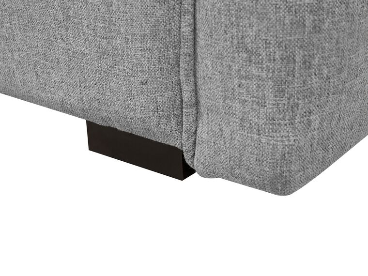 Fabric Sofa Bed with Storage Grey EKSJO Beliani.co.uk