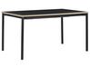 Rozkladací jedálenský stôl 160/210 x 90 cm čierny AVIS_793016