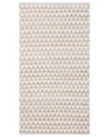 Teppich beige 80 x 150 cm Kurzflor TUNCELI_805869
