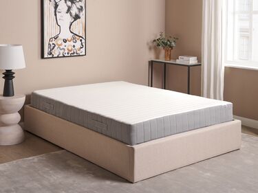 EU Double Size Pocket Spring Mattress with Removable Cover Medium FLUFFY