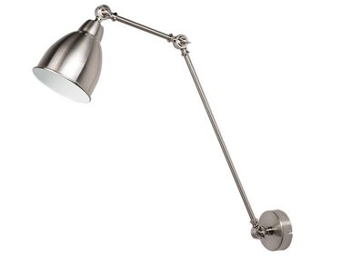 Long Arm Wall Light Silver MISSISSIPPI